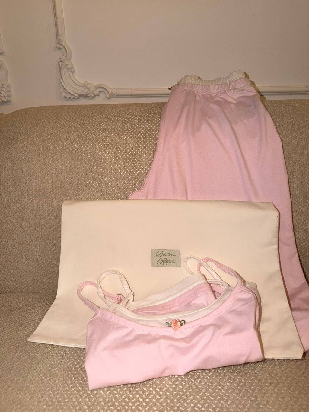Pink Rose PJ Set