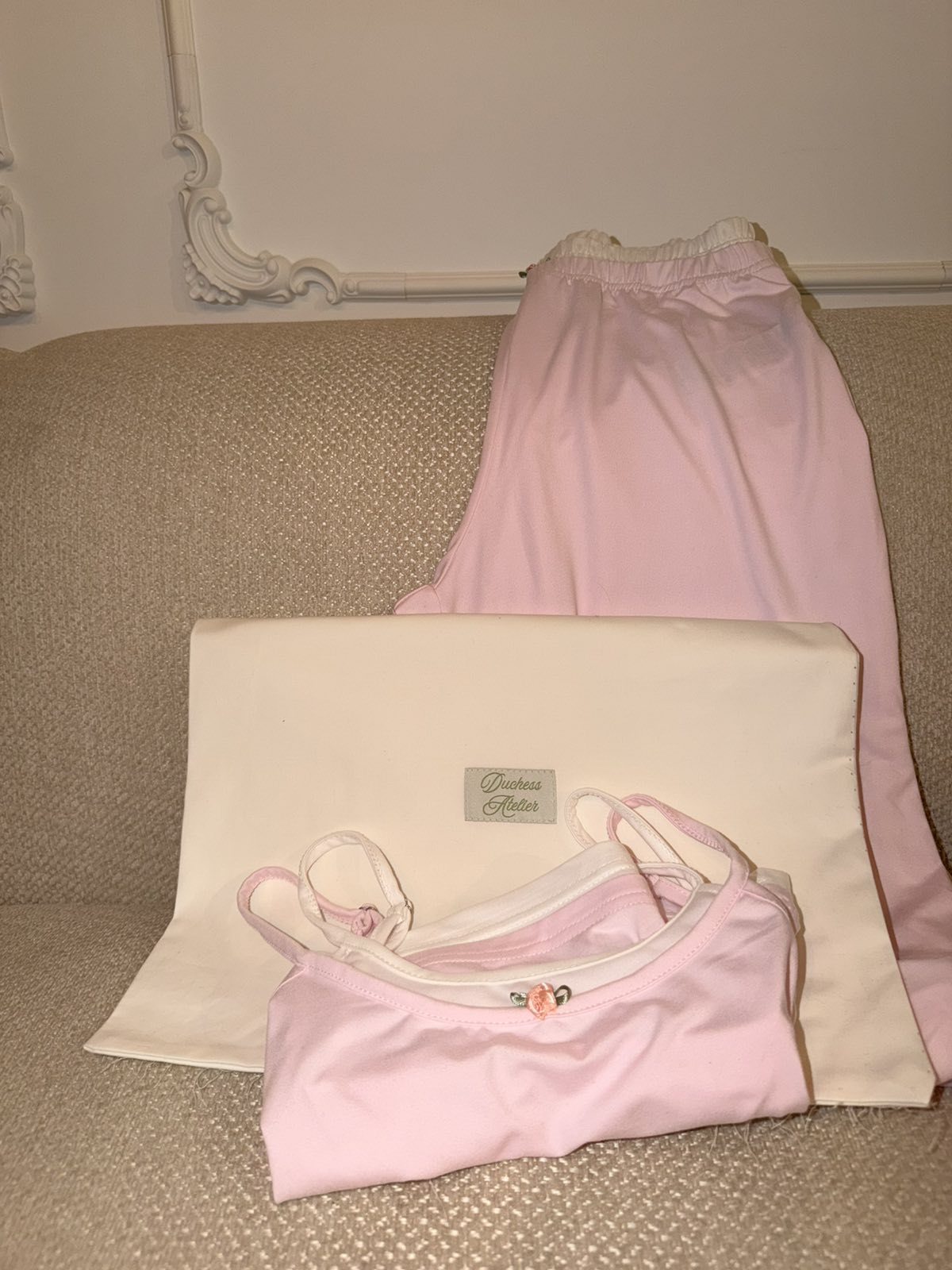 Pink Rose PJ Set