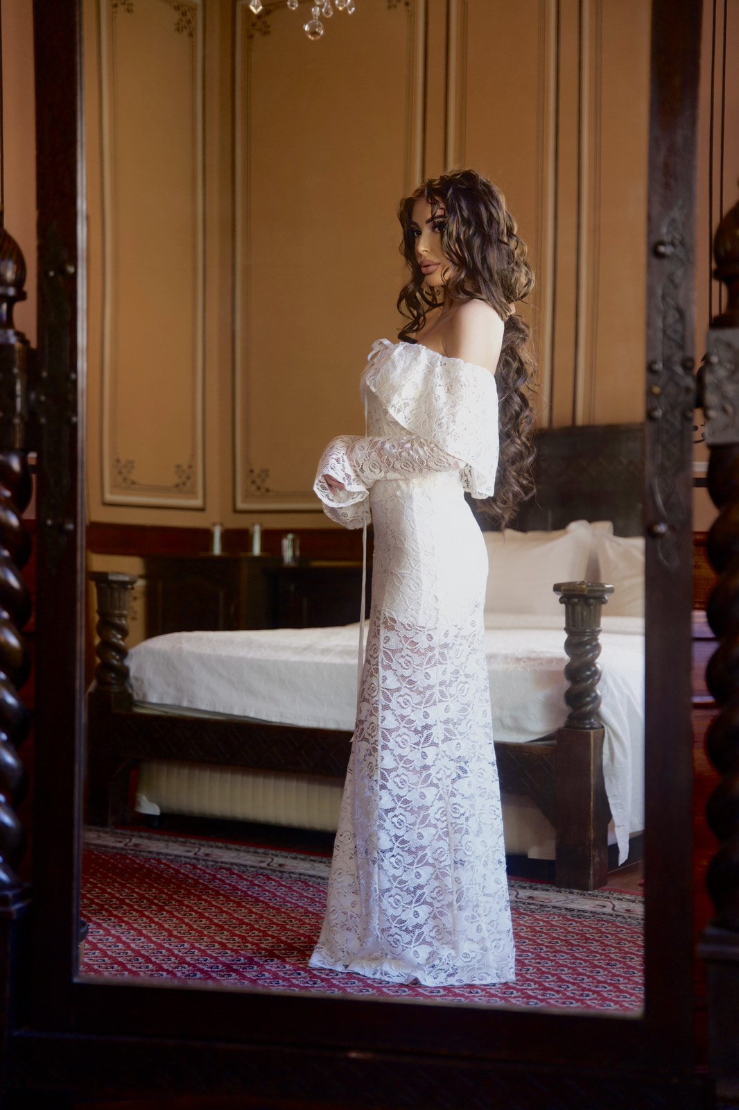 Mon Amour Lace Gown Dress