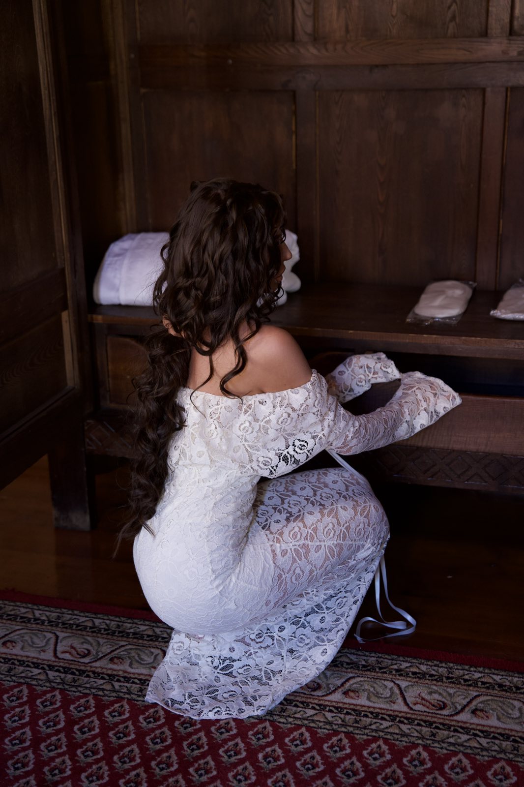 Mon Amour Lace Gown Dress